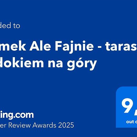 Domek Ale Fajnie - Taras Z Widokiem Na Gory Karpacz Luaran gambar