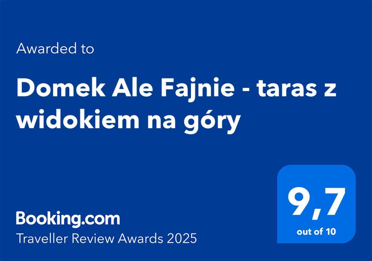 Domek Ale Fajnie - Taras Z Widokiem Na Gory Karpacz Luaran gambar